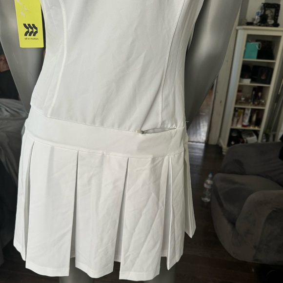 NWT! Brand new! Women's Polo Tank Dress - All in Motion White - Picture 6 of 6